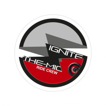 Ride Crew Transparent Outdoor Sticker